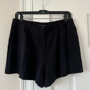 Theory silk shorts size 6